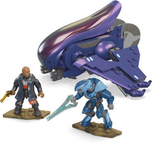 MEGA BLOKS HALO Renegade Banshee Vehicle, 205 Piece Buiding Toy Set ...
