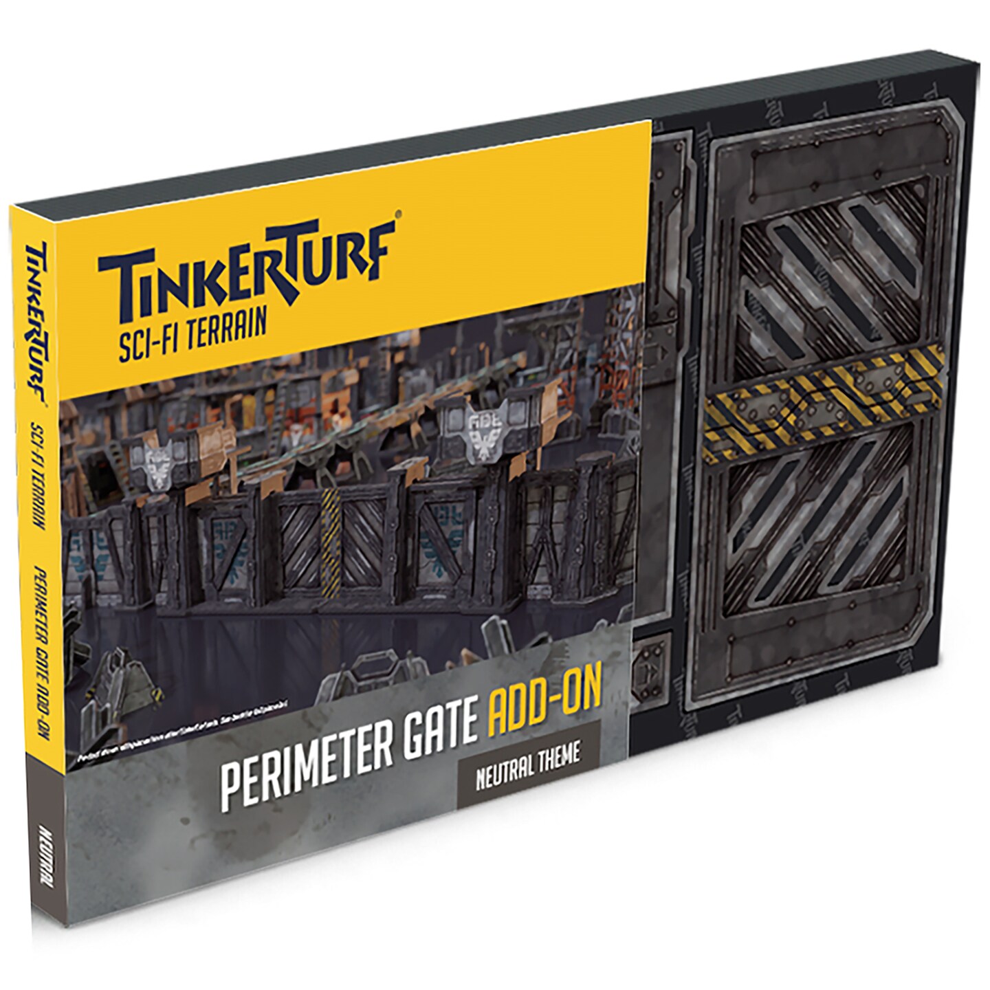 TinkerTurf Sci-Fi: Perimeter Gate Add-On - Neutral Theme