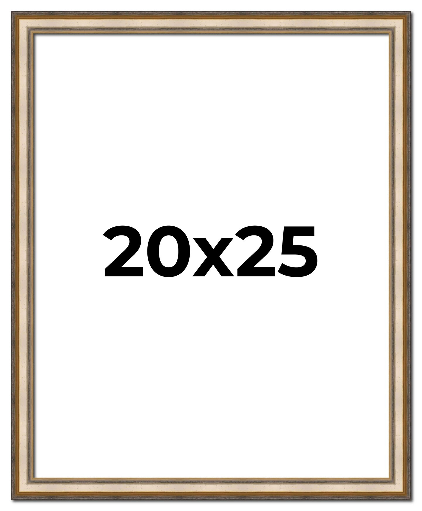 Refined Silver Picture Frame - UV Acrylic, Foam Board Backing, Hanging Hardware