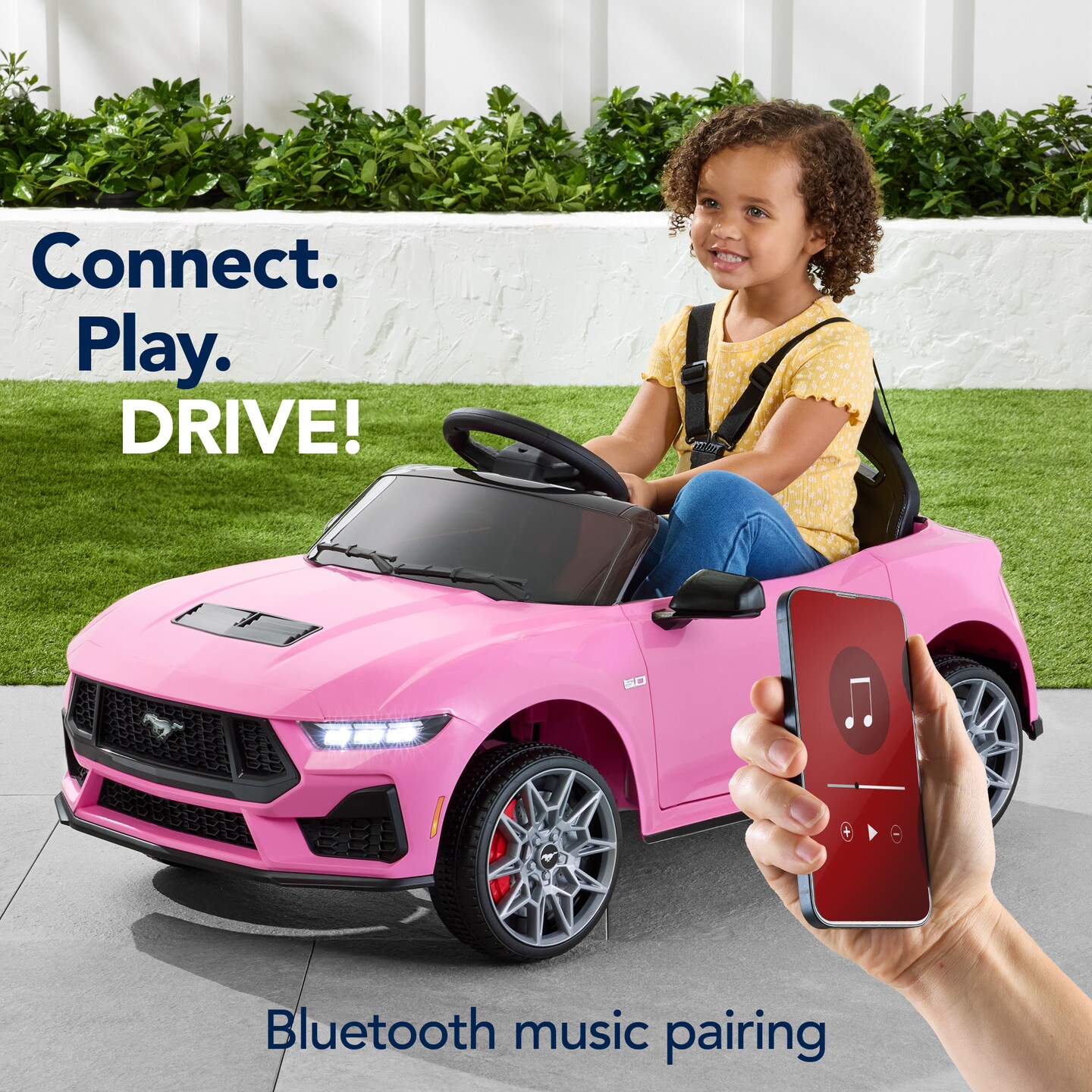 Best Choice Products Kids 12V Electric Ride-On Car Officially Licensed Ford Mustang w/ Remote, LED Lights