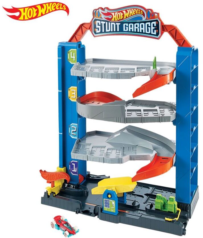 Mattel - Hot Wheels City Stunt Garage  [COLLECTABLES] Toy Car