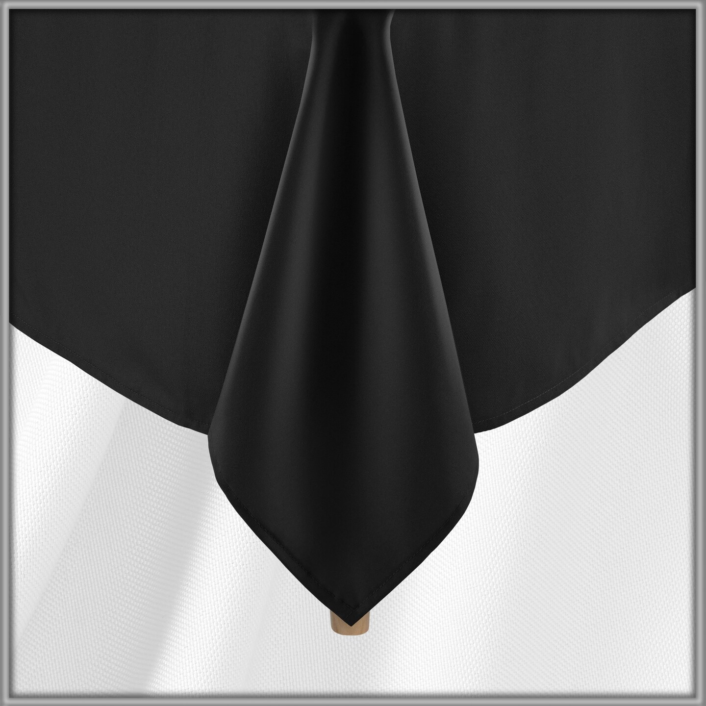 Lann's Linens Rectangular Tablecloths, Washable Polyester Fabric Table Cloths for Dining Tables, Parties, Restaurants, Weddings