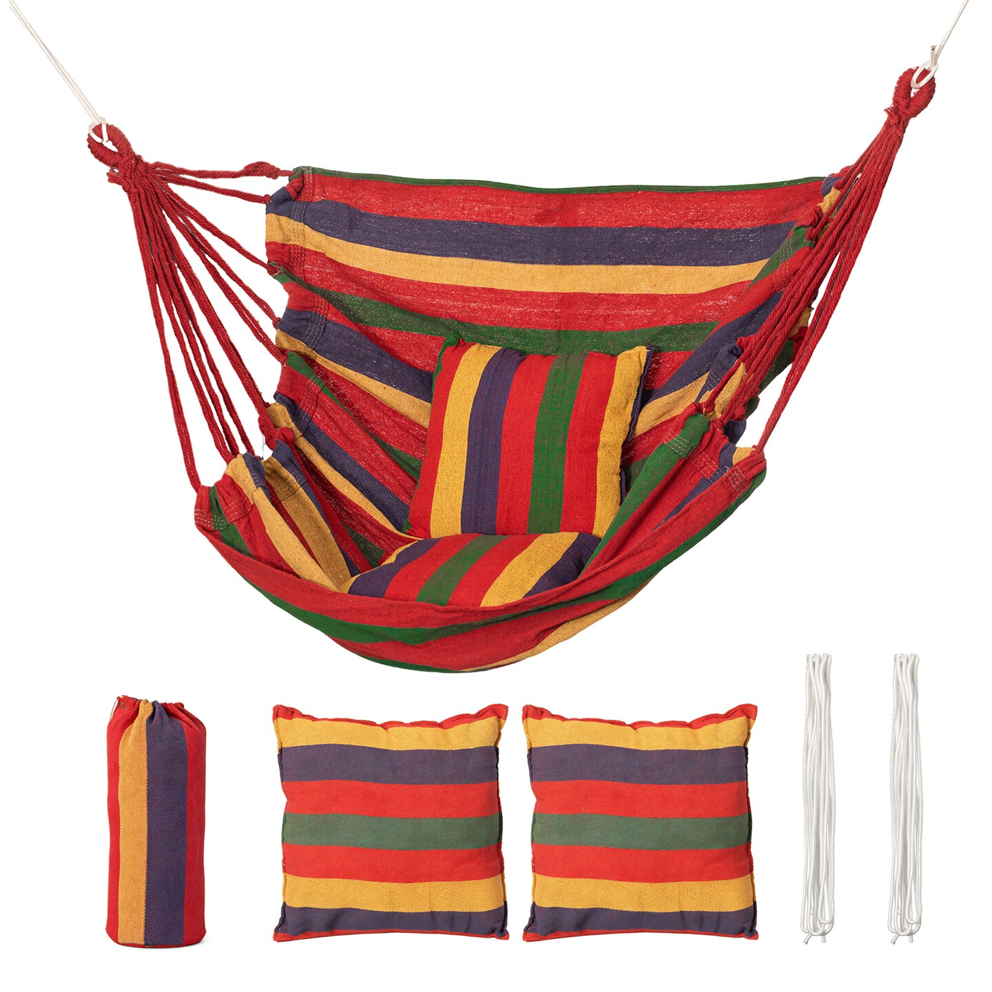 Gardenised Outdoor Hanging Hammocks for Leisure and Relaxation Use
