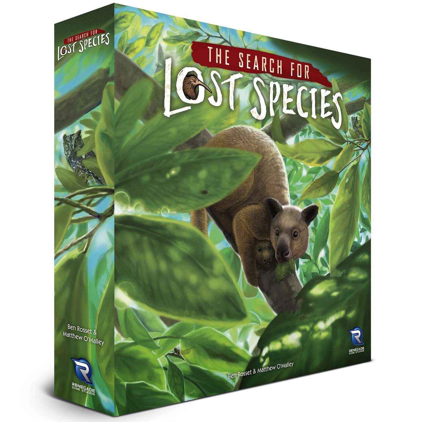 Renegade Games Studio The Search for Lost Species - Board Game, Renegade Games Original, Deduction Strategy Logic Animal Game, Ages 13+, 1-4 Players, 60-75 min Renegade Games Studio The Search for Lost Species - Board Game, Renegade Games Original, Deduction Strategy Logic Animal Game, Ages 13+, 1-4 Players, 60-75 min