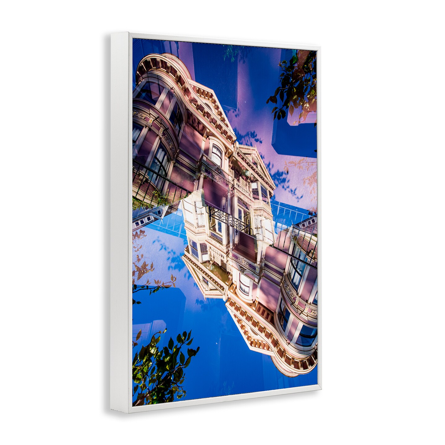 Stupell Industries Surreal Winding Architecture Framed Giclee, design by Robin Vandenabeele