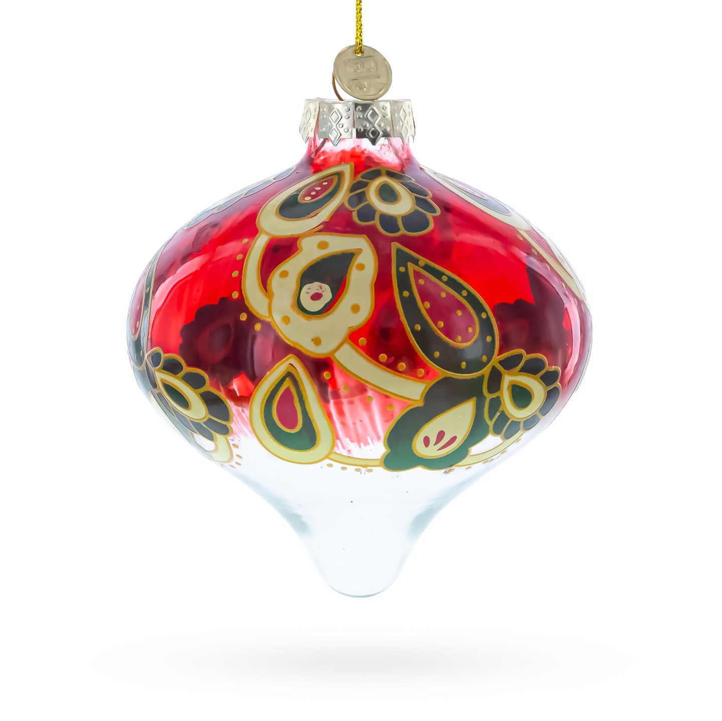 Hallmark Signature Poinsettias in Cloche Christmas Ornament - Hooked on
