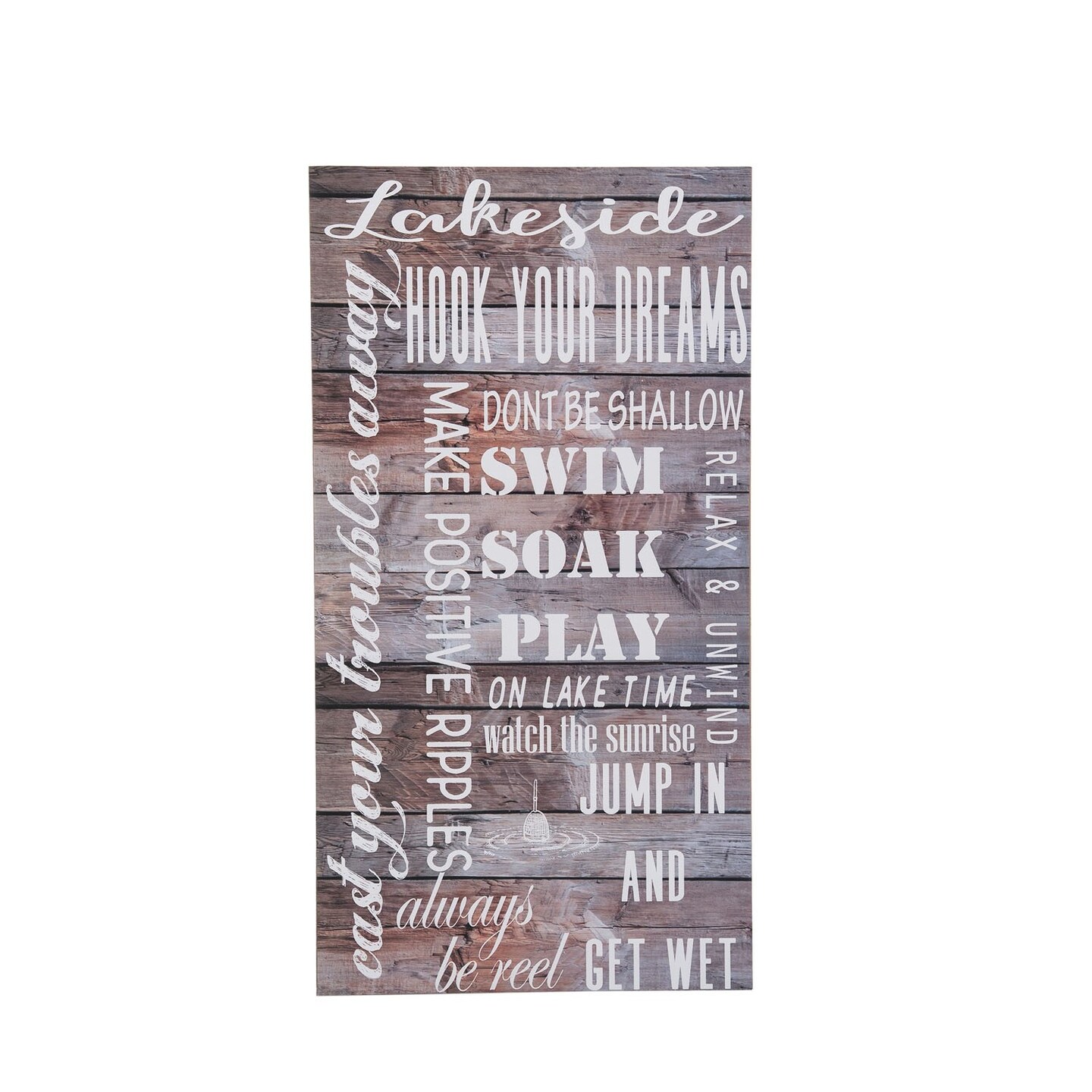 Lakeside Reflection Wall Plaque