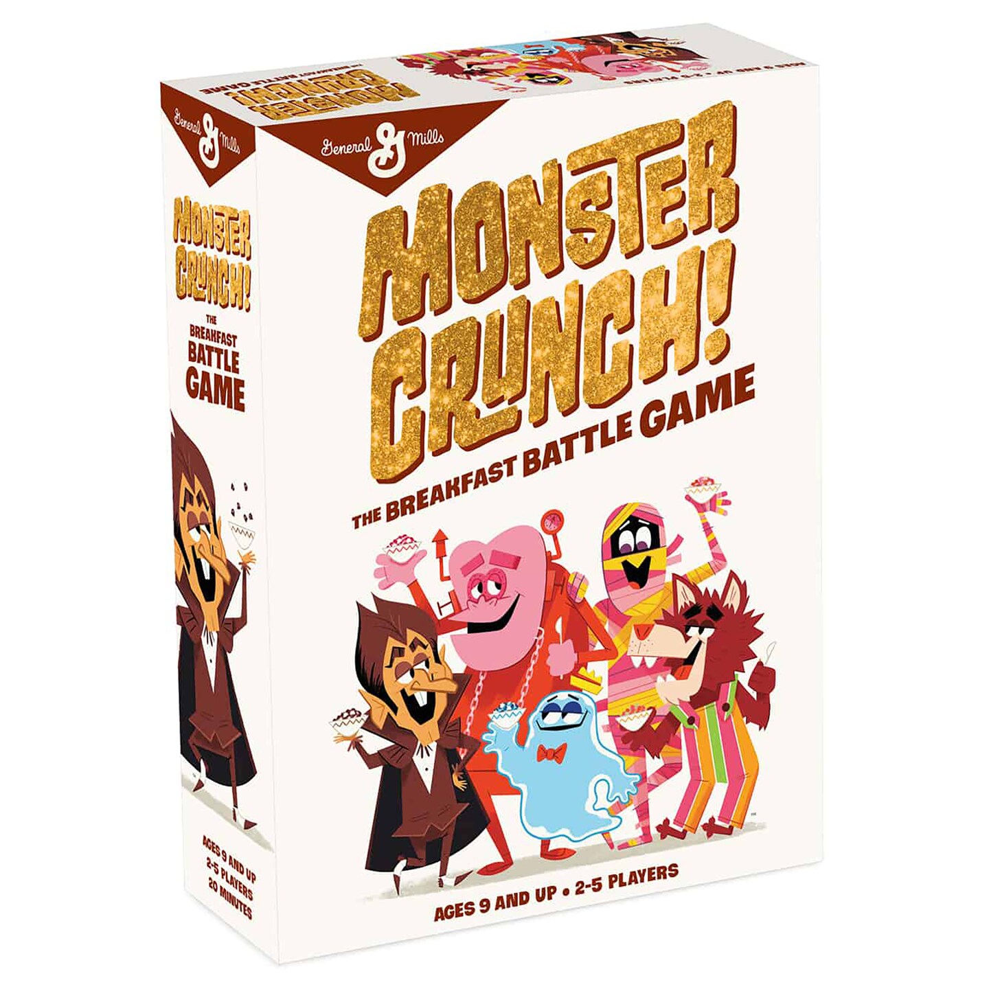 General Mills Monster Crunch! The Breakfast Battle Game - 2-5 Players, Ages 9+, 20 Minute Gameplay