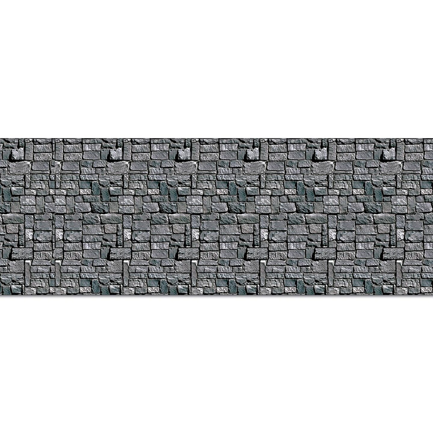6 Pack Beistle Halloween Stone Wall Backdrop