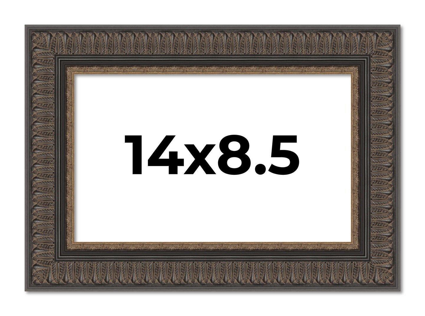 8.5x14 Museum Picture Frame with UV-Resistant Acrylic & Acid Free