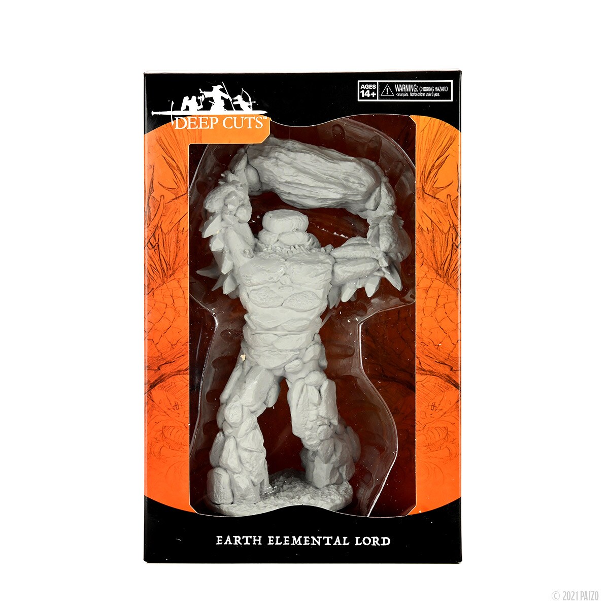 Pathfinder Deepcuts: Earth Elemental Lord Figure