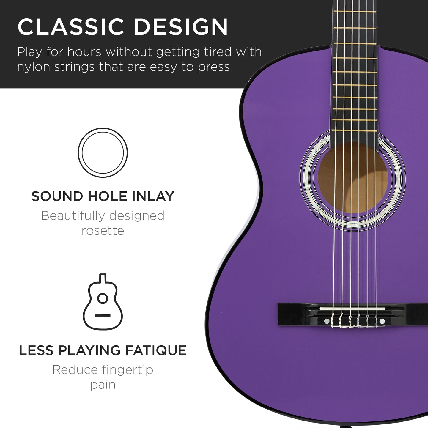 Best Choice Products 38in Beginner Acoustic Guitar Starter Kit w/ Gig Bag, Strap, Strings