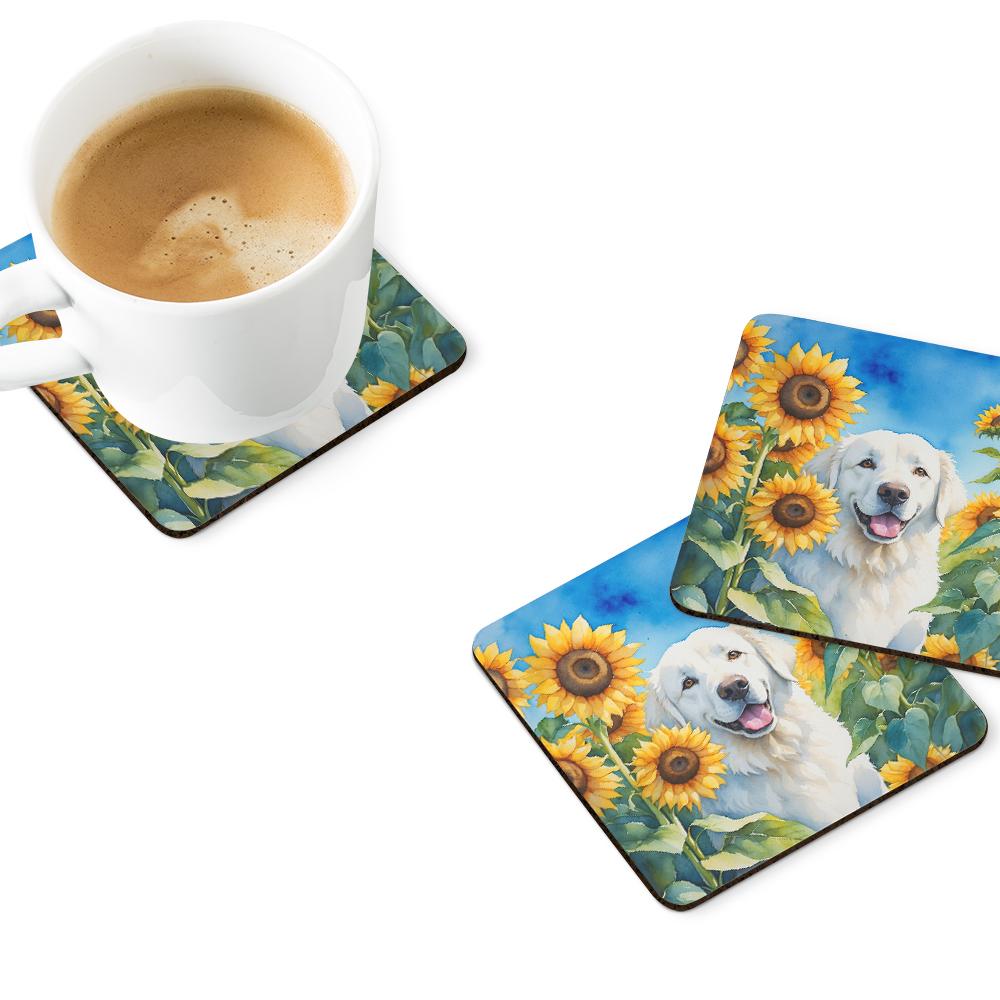 Edge Collections - Multicolor - Exotic Beach Car Coasters Set for Vehicles