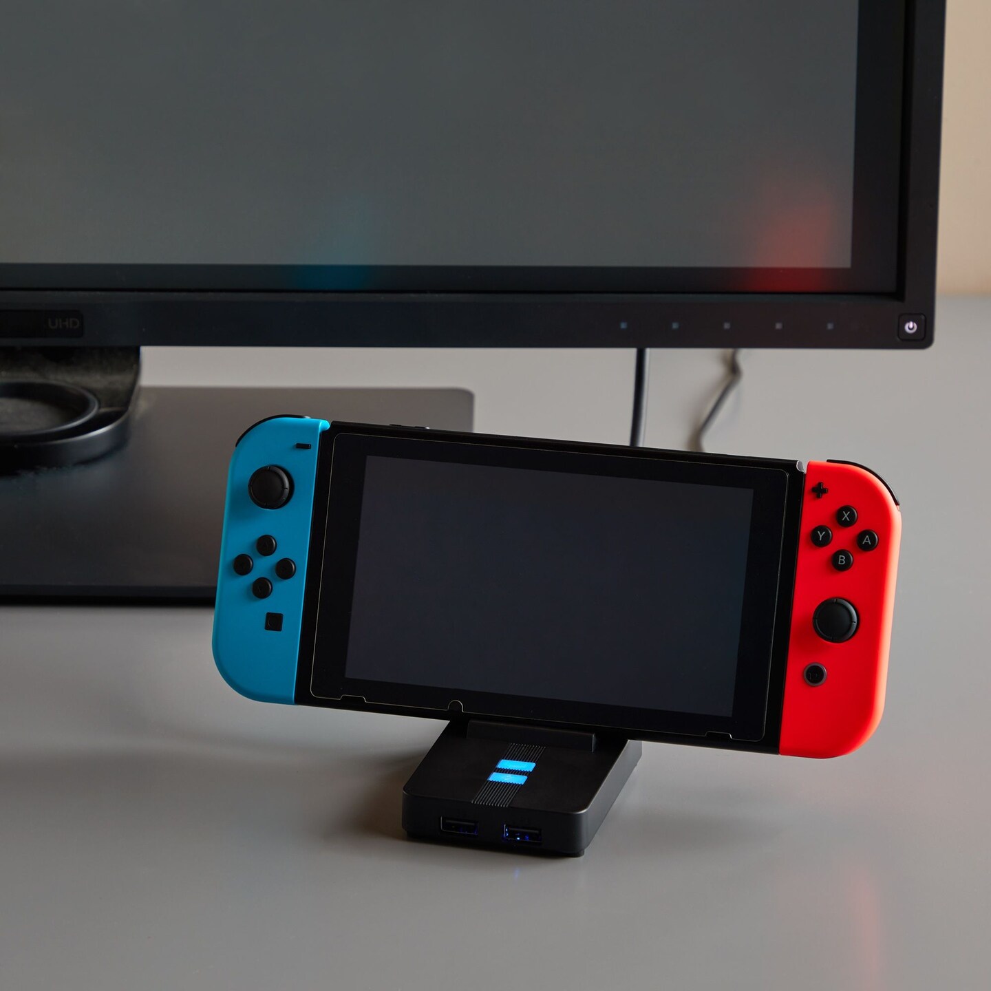 Docking Station for Nintendo Switch/ Switch OLED, Portable TV Dock with Cooling fan, HDMI and USB Outputs, Black