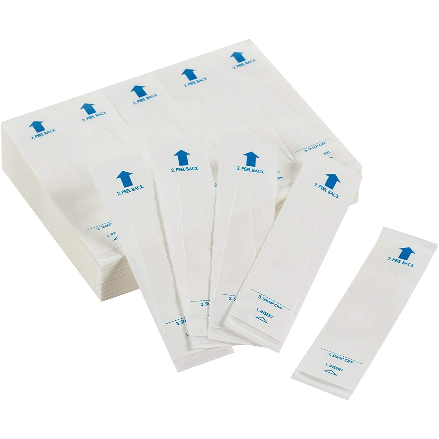 500-Pack Disposable Digital Thermometer Probe Covers - Oral, Rectal, Armpit Temperature Reading Sheath Sleeves