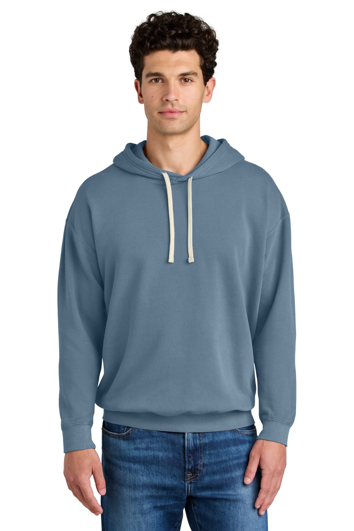 Comfort Colors® Unisex Garment-Dyed Lightweight Fleece Hooded Sweatshirt