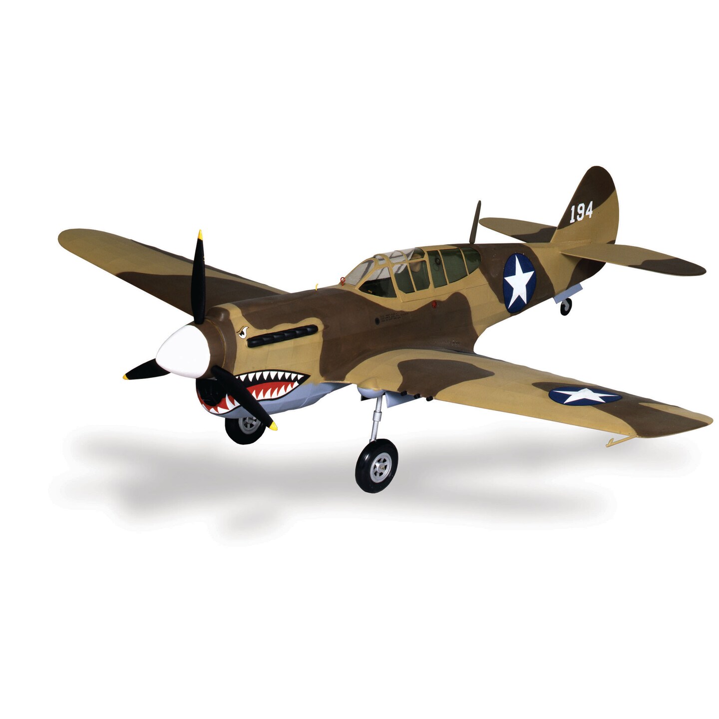Guillow&#x27;s P-40 Warhawk Laser Cut Model Kit