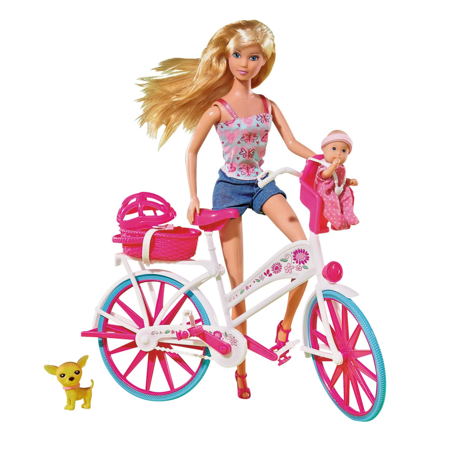 Simba Toys - Steffi Love Bike Tour with Bike and Doll