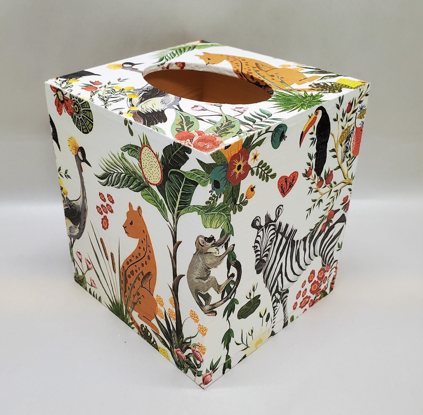 handmade tissue box cover