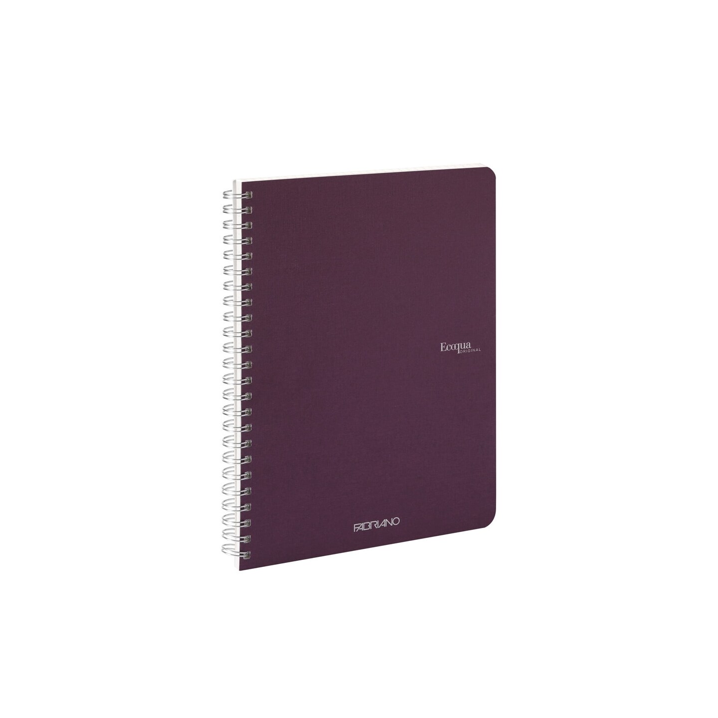Fabriano Ecoqua Original Spiral-Bound Notebook, A5, 70 Sheets