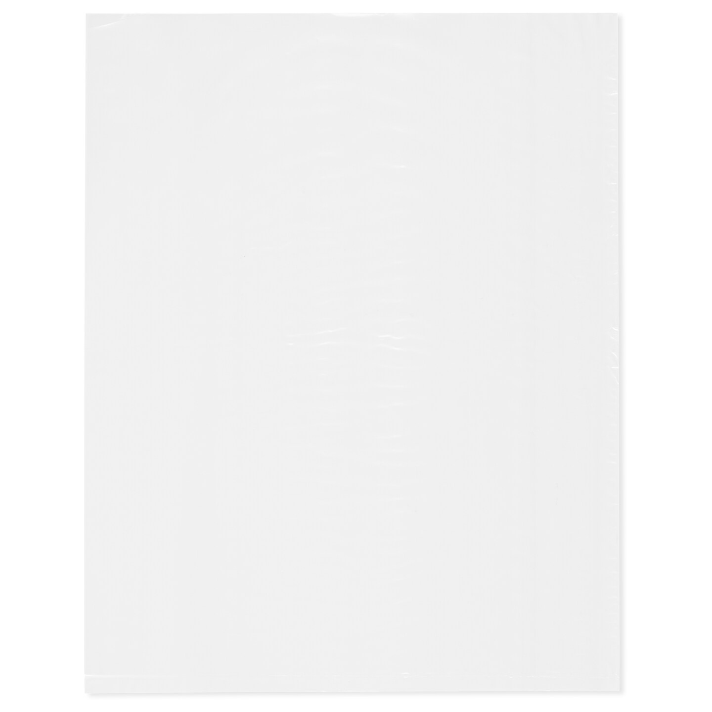 Plymor 12&#x22; x 15&#x22;, White 2 Mil Flat Open Plastic Poly Bags