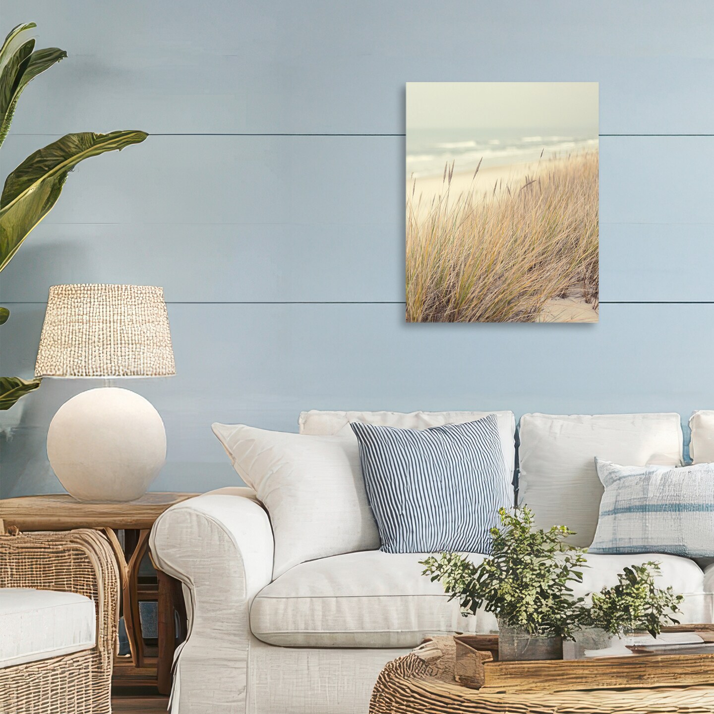 Stupell Industries Beach Dreams Sea Grass Canvas, design by Marcus Prime