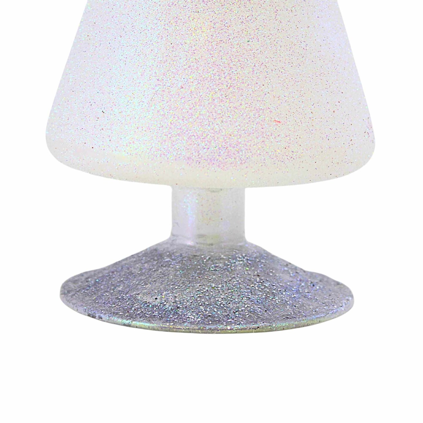 Cody Foster 17.0 Inch Single White Glass Hued Tree Christmas Decorative Tree , Christmas Decor Versatile Holiday Decoration