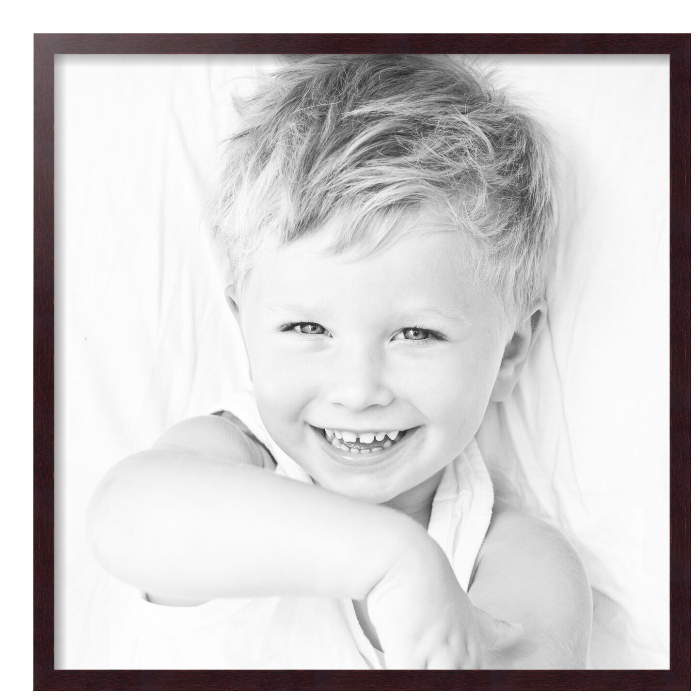 ArtToFrames 24x24 Inch Picture Frame, This 0.81 Inch Custom Wood Poster Frame is Available in Multiple Colors, Great for Your Art or Photos - Comes with Economy Acrylic and Corrugated Backing (A26RC)