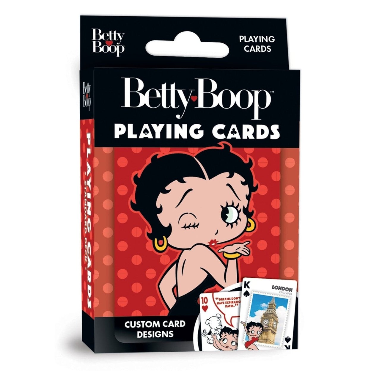 Betty Boop Playing Cards 54 Card Deck Custom Designs Officially Licensed