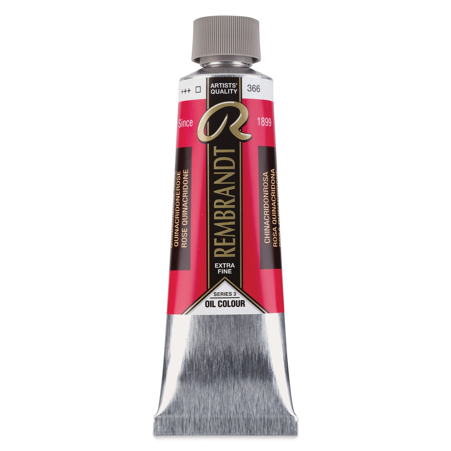 Rembrandt Artists' Oil Color - Quinacridone Rose, 150 ml tube