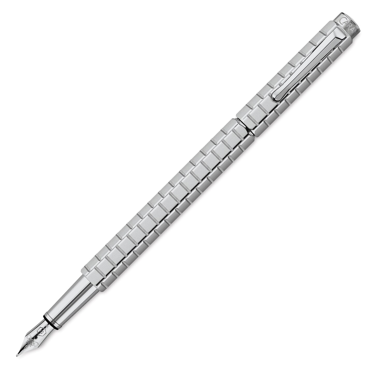 Caran d'Ache Ecridor Avenue Fountain Pen - Platinum Coated, Medium