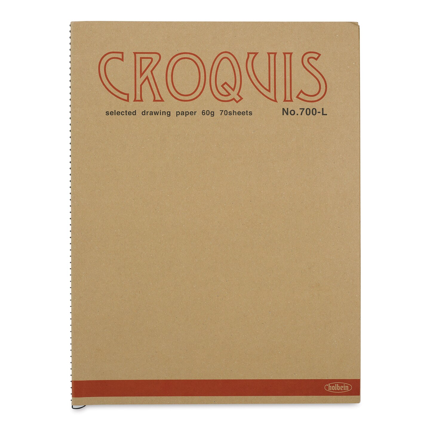 Holbein Croquis Drawing Book - 14-3/16" x 10-1/2", Portrait, 70 Sheets