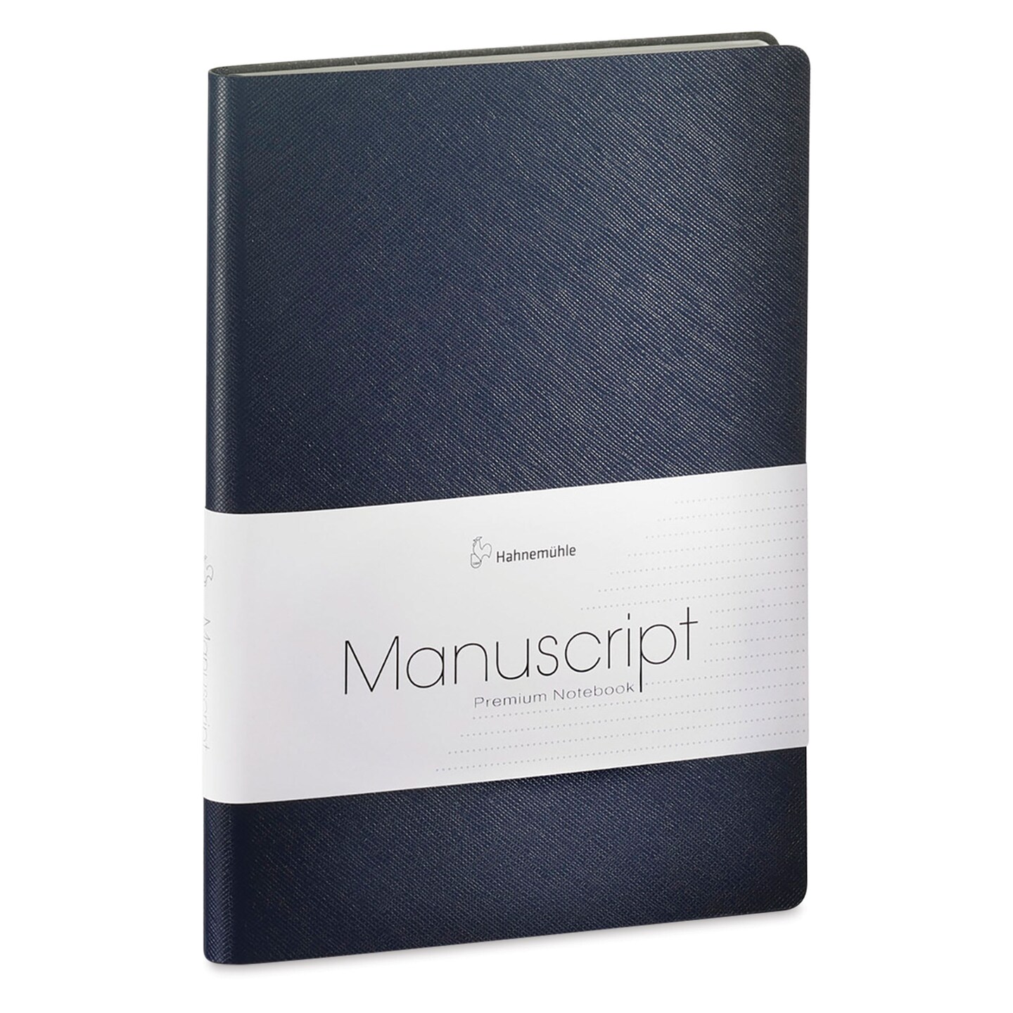 Hahnemühle Manuscript Notebook - Navy, Dot Grid, A5, 192 Pages