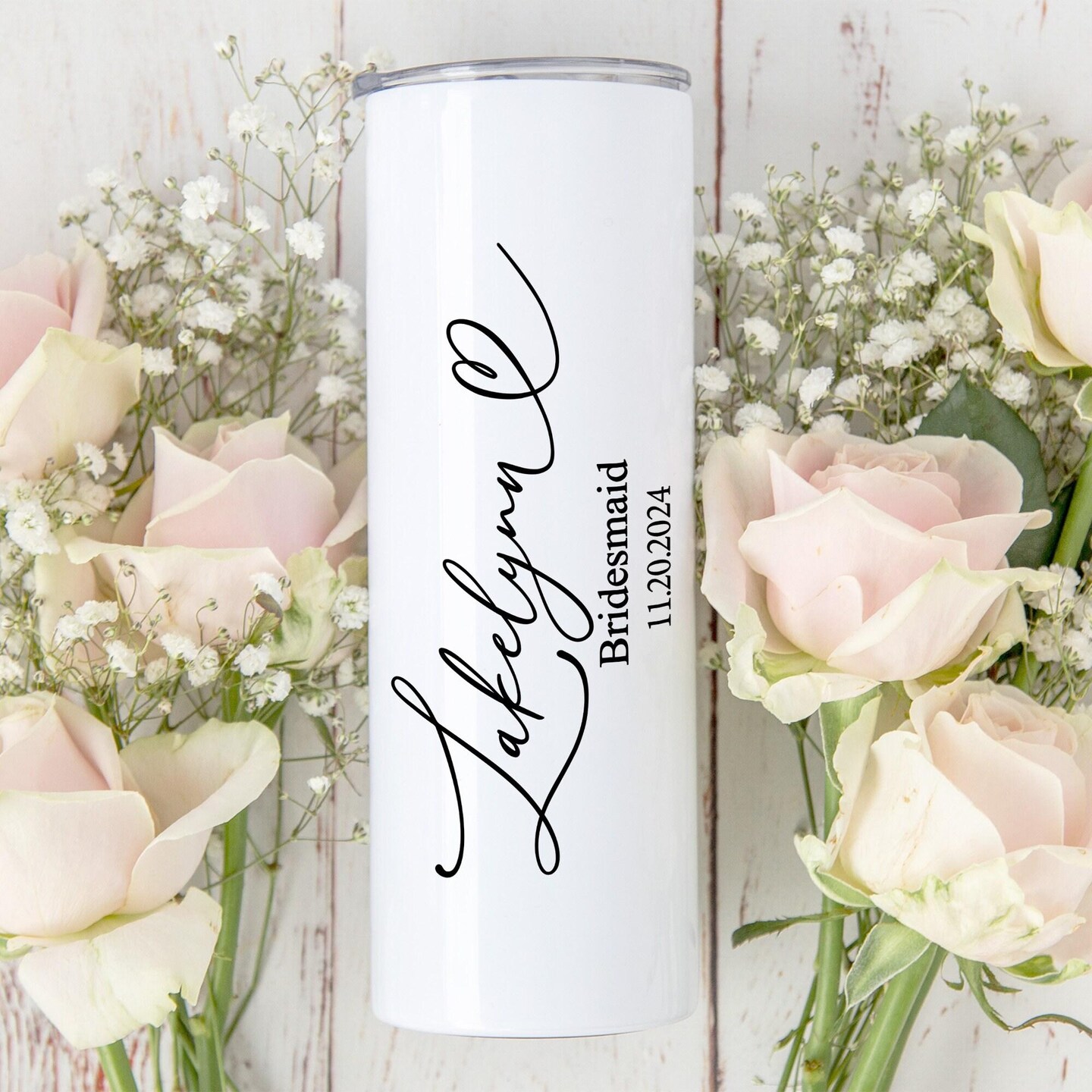Personalized Bridal Party Tumbler, Bridesmaid Tumbler with Straw, Bride  Tumbler, Bridesmaid Proposal Gift, Bridesmaid Cups, Bride Gift Ideas |  MakerPlace by Michaels