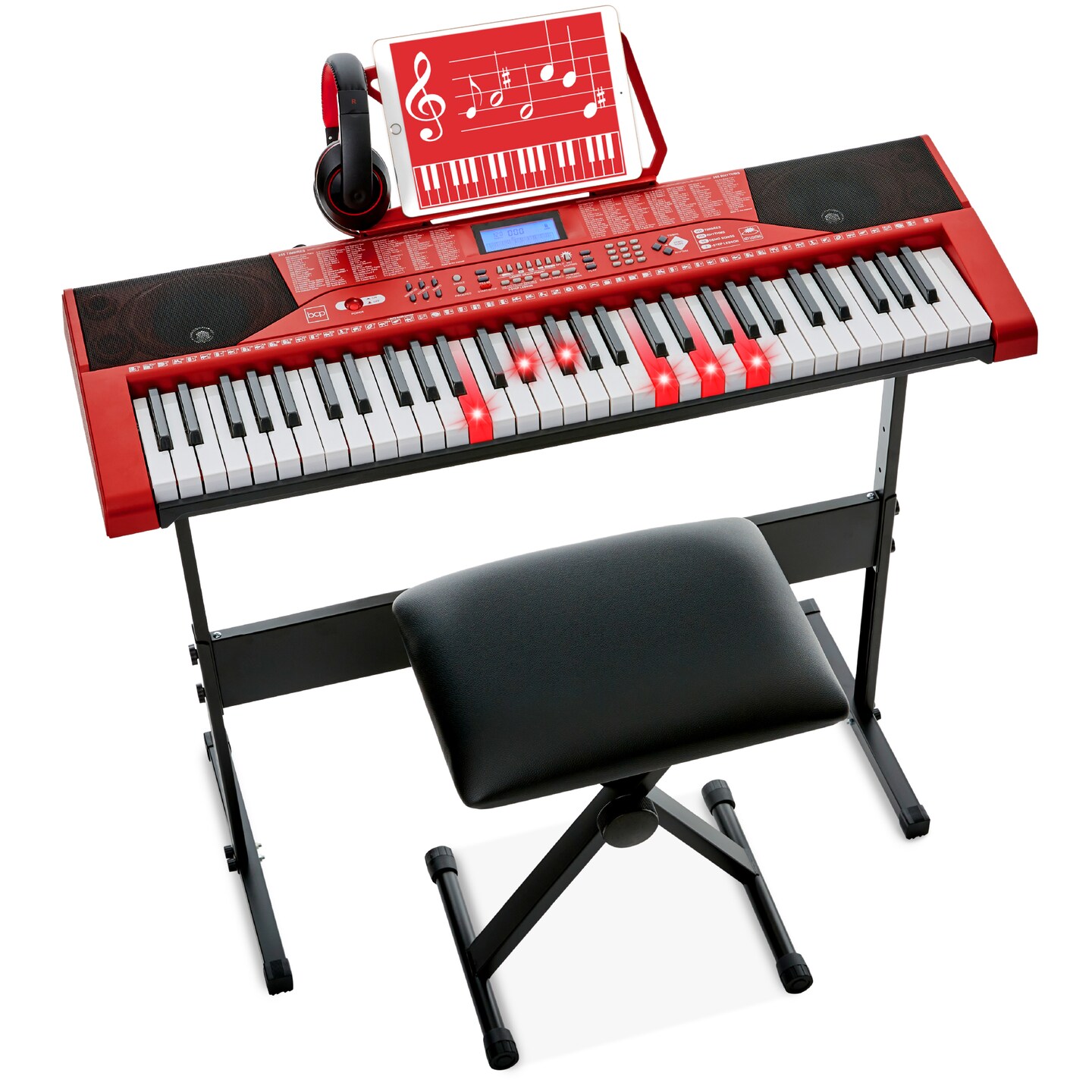 Best Choice Products 61-Key Beginners Complete Electronic Keyboard