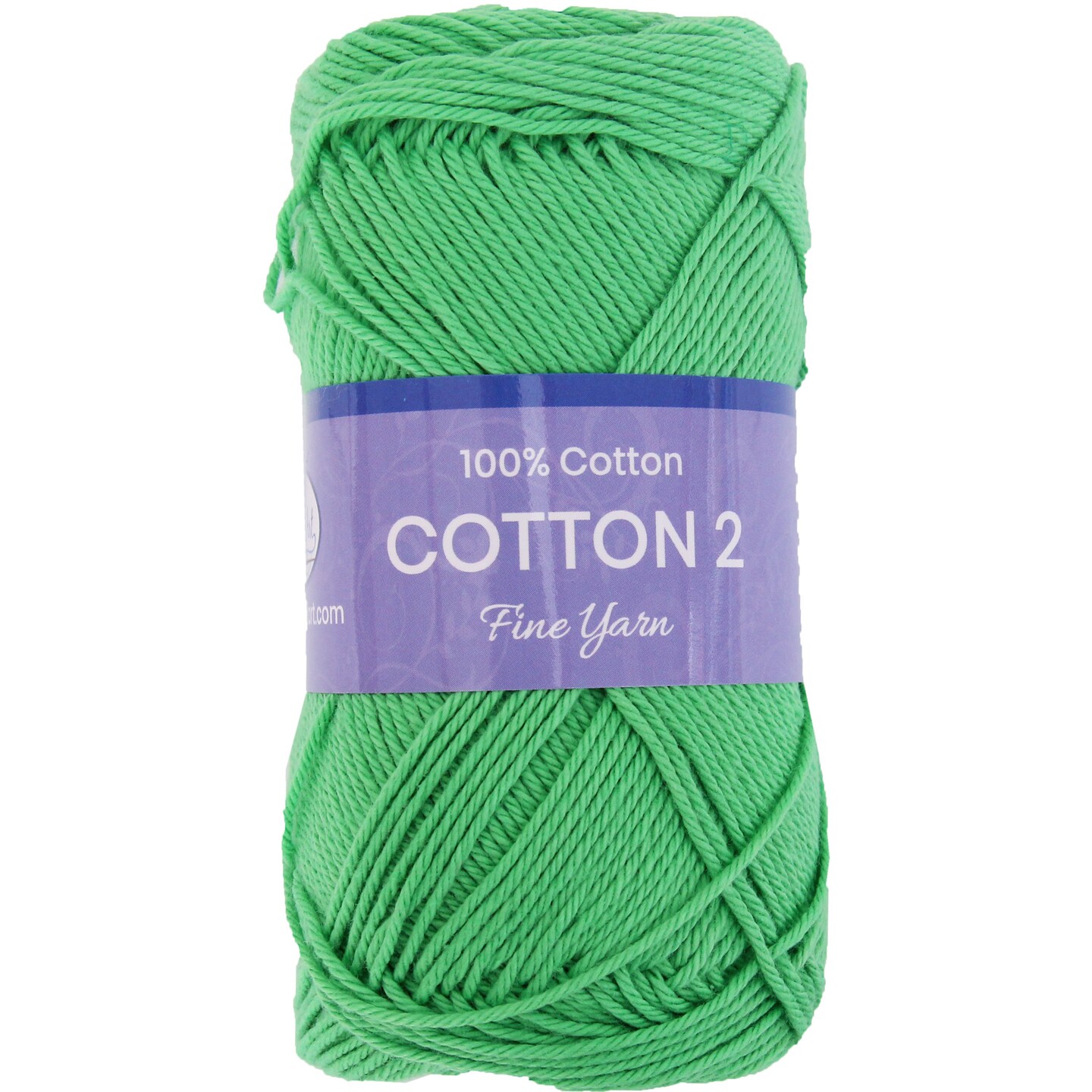 Threadart 100% Pure Cotton Crochet Yarn Size 2 | 50 gram Skeins |165 yds per Skein | Fine #2 | Singles, 3 Packs, & 6 Packs