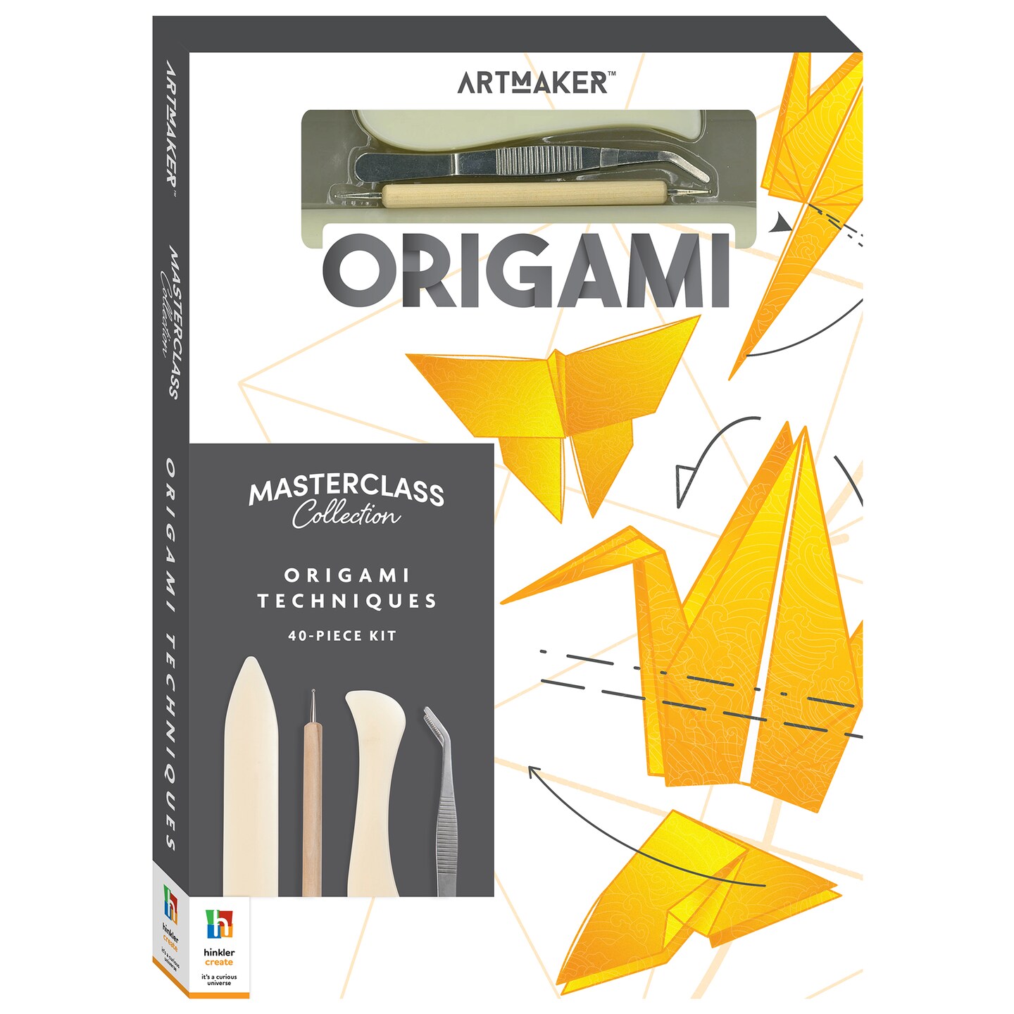 Art Maker Masterclass Collection: Origami Techniques Kit - Beginner to Advanced Origami - Japanese Art - Origami Guide