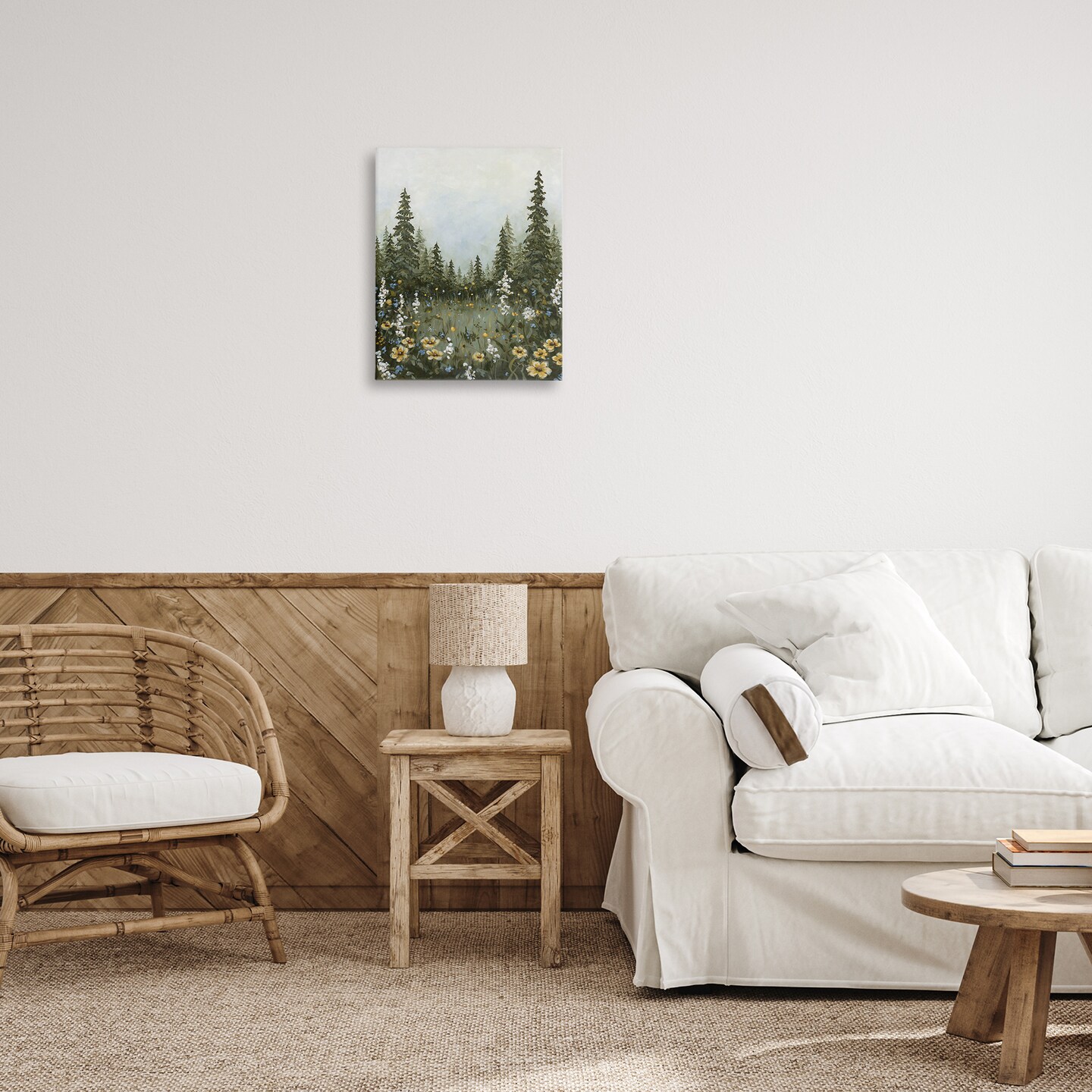 Stupell Industries Forest Meadow Clearing Canvas Design by Hollihocks Art