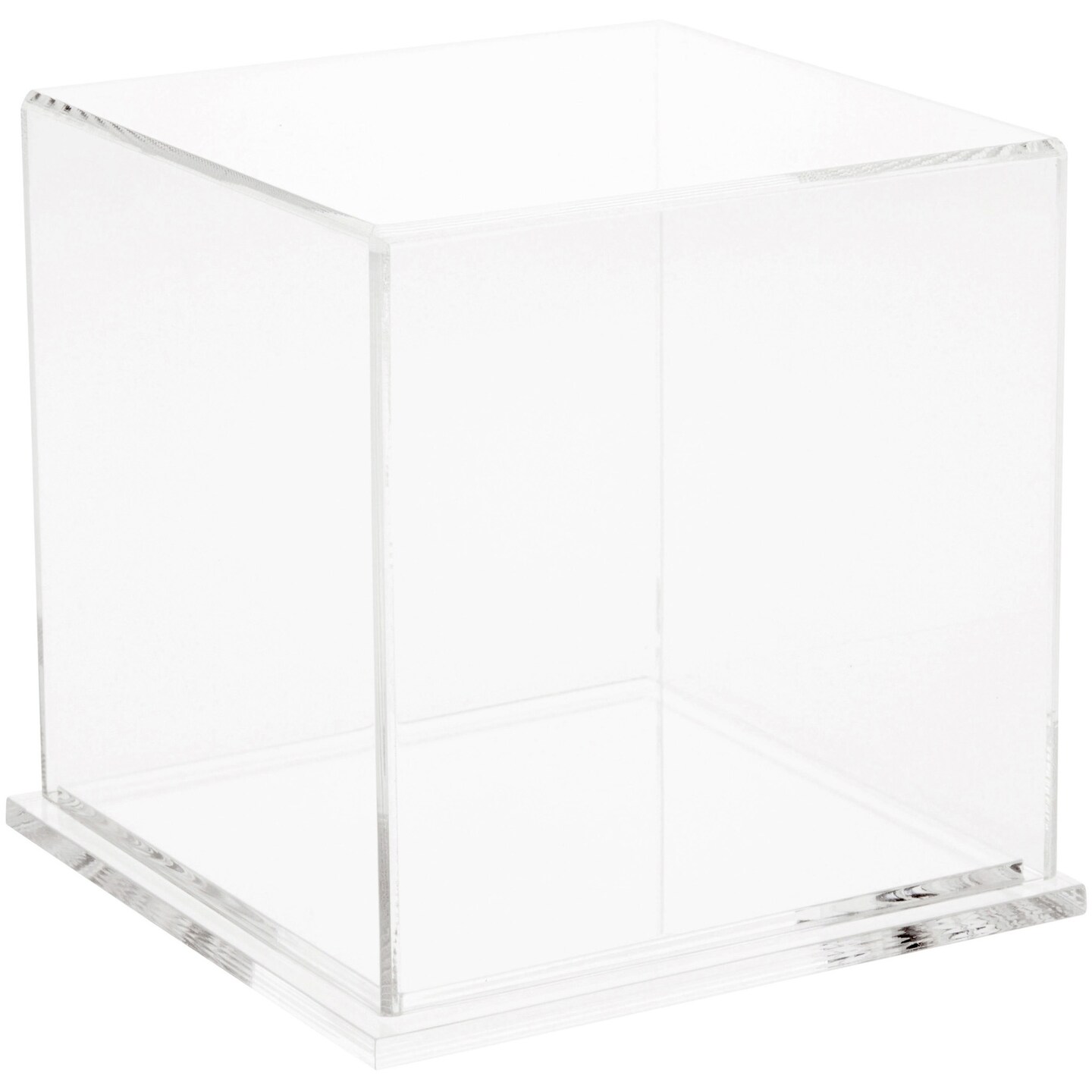 Plymor Clear Acrylic Display Case, 5&#x22; x 5&#x22; x 5&#x22;