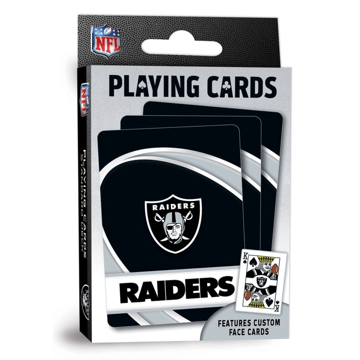 Las Vegas Raiders Playing Cards 54 Card Deck Official Nfl Team Design
