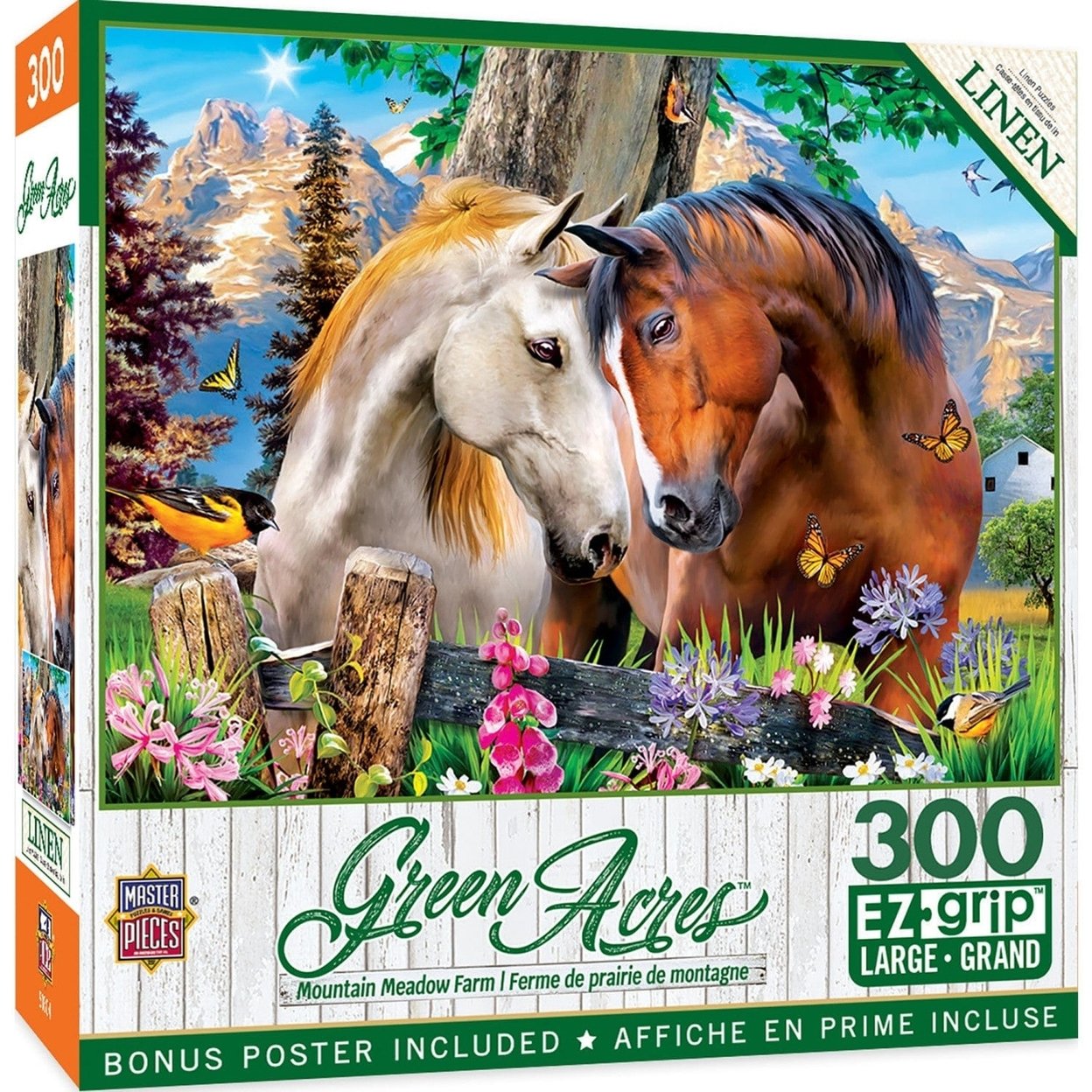 Green Acres - Mountain Meadow Farm 300 Piece Ez Grip Jigsaw Puzzle