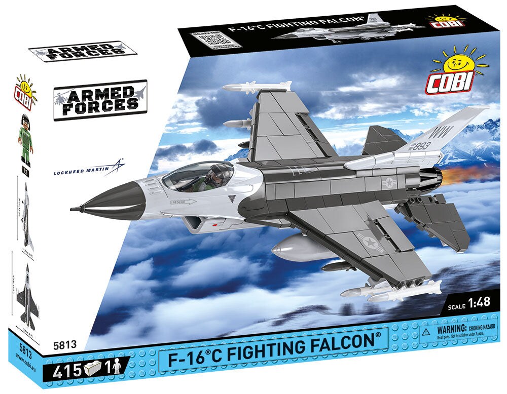 COBI Armed Forces F-16 Fighting Falcon Aircraft