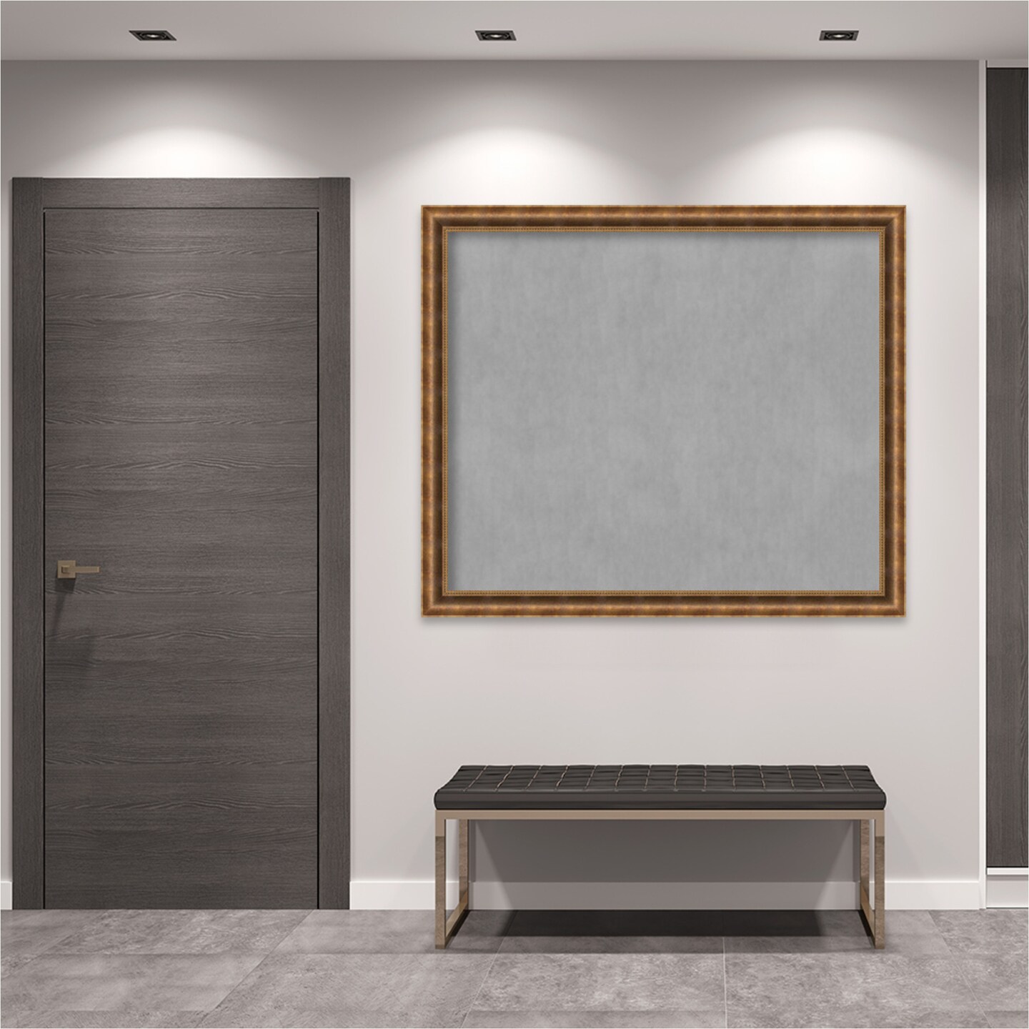 Manhattan Wood Framed Magnetic Board