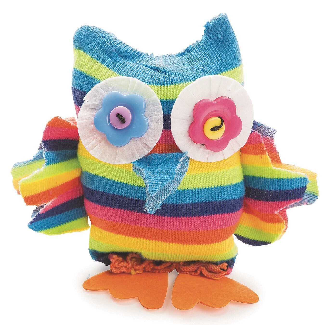 Sock Owl Craft Kit (Pack of 12)