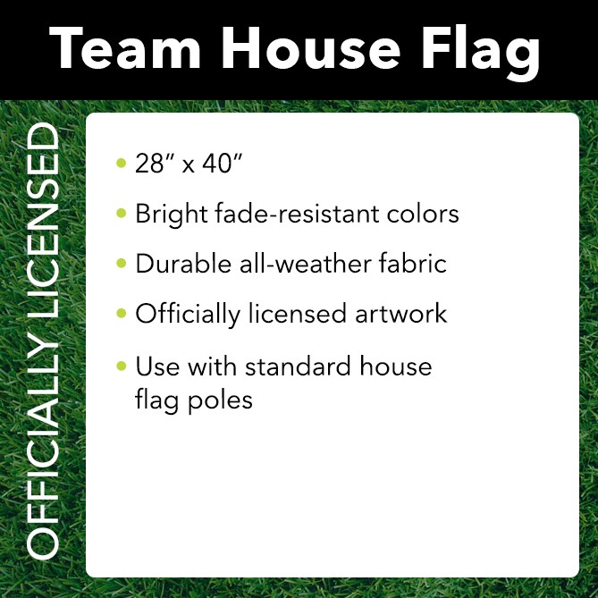 Philadelphia Eagles Slogan Nfl Licensed Double-Sided House Flag