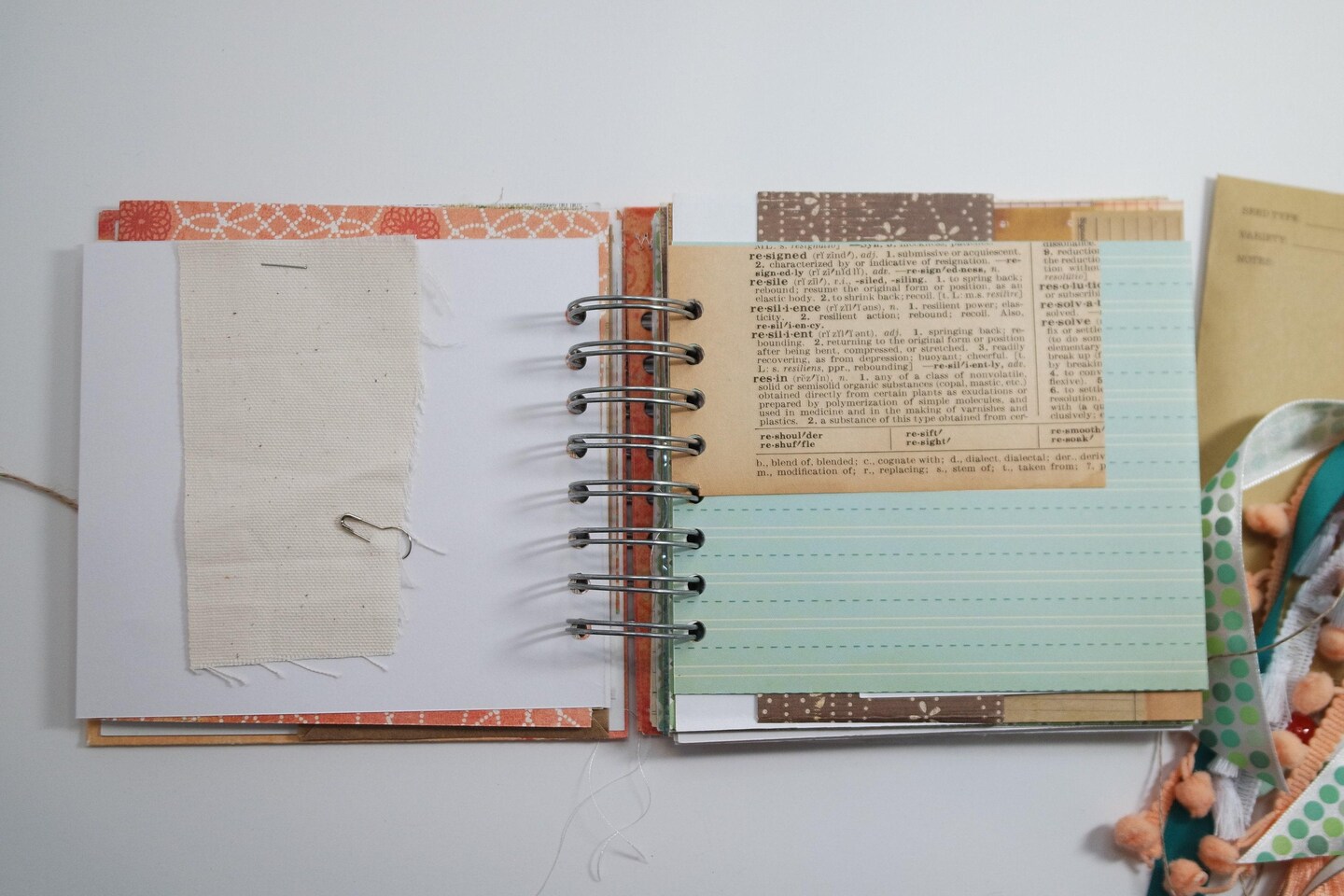 Junk Journal, 6x6 , Spiral-bound | MakerPlace by Michaels