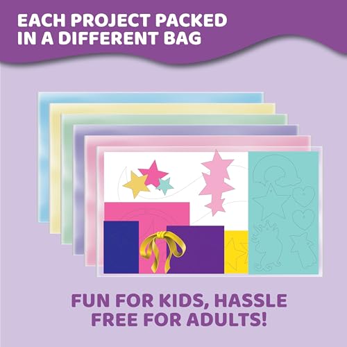 Unicorn Craft kit for 3 to 5 Year olds | 3 Craft Projects | Great Gift for Girls Ages 3,4,5 Years