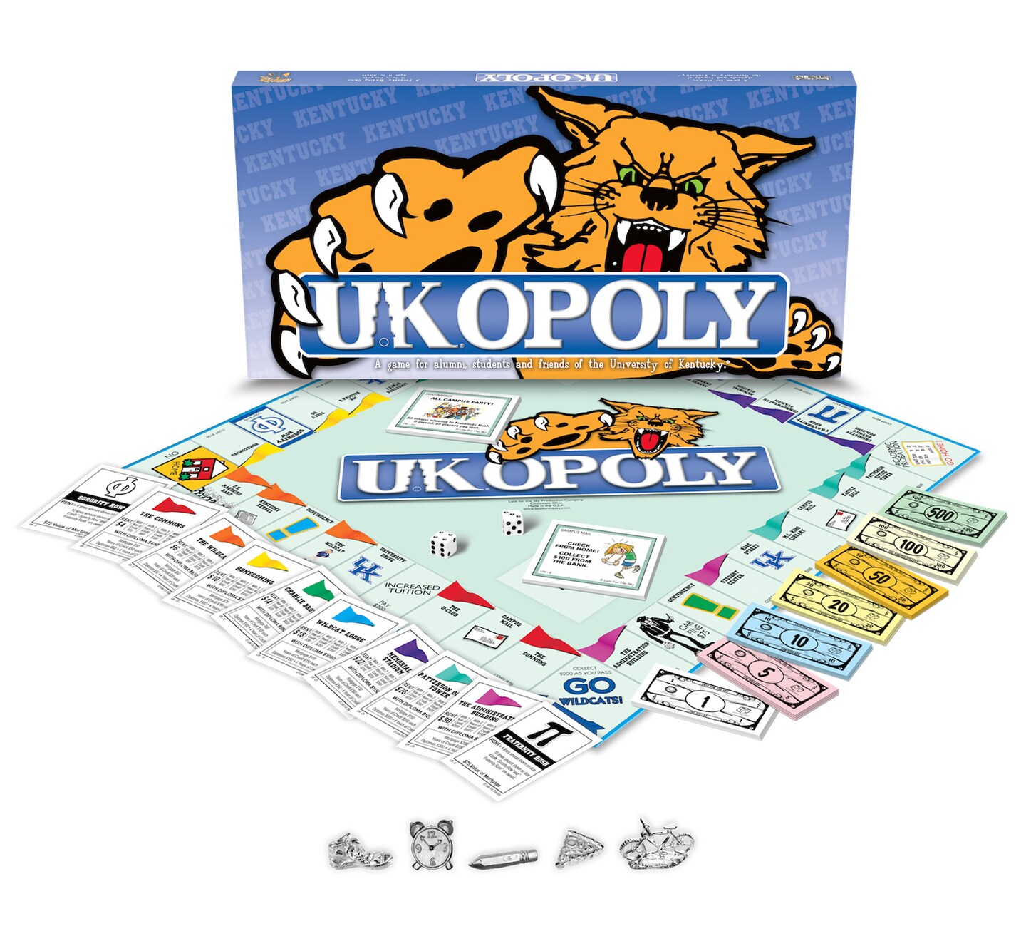Late for the Sky: University of Kentucky UK-Opoly Monopoly Board Game