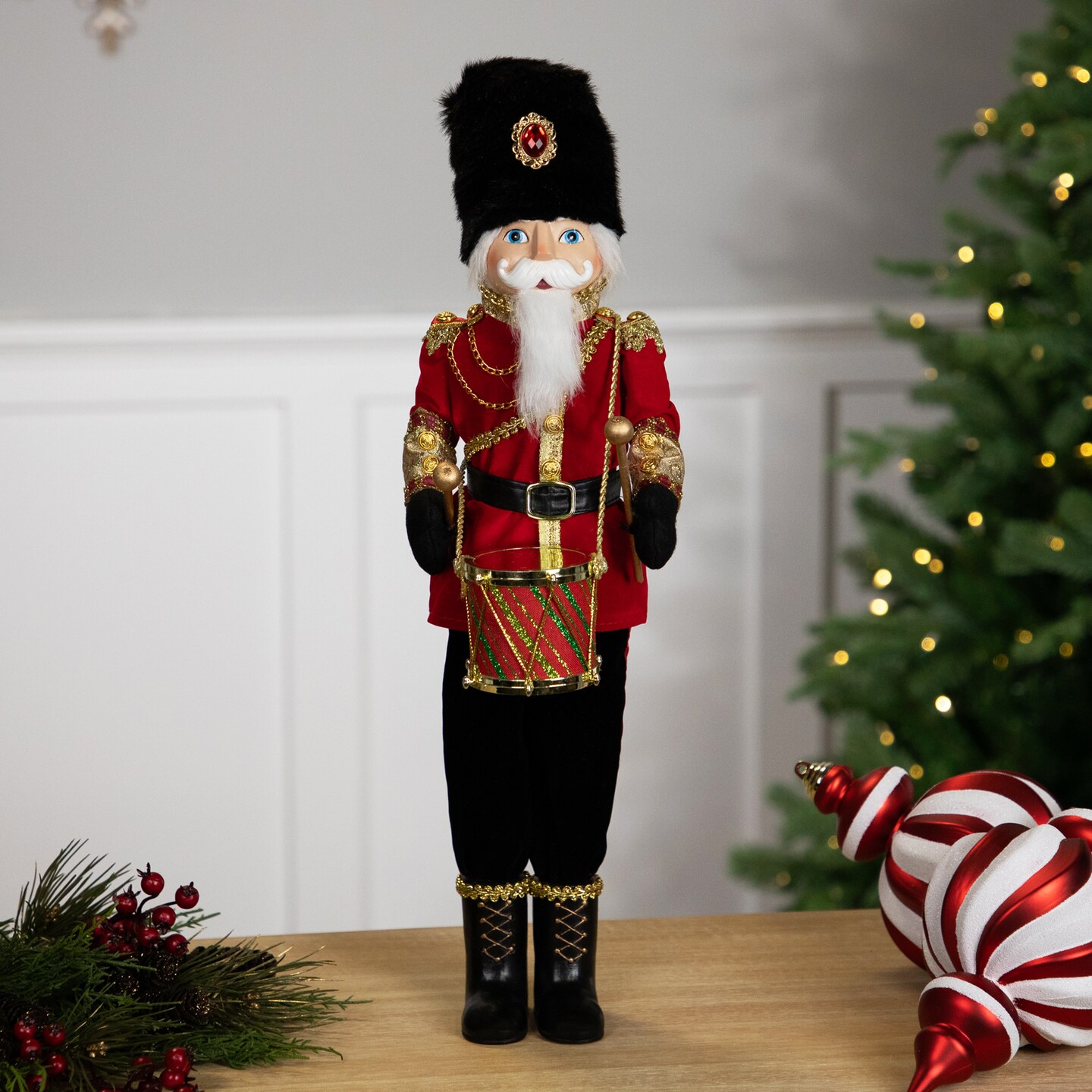 Northlight Nutcracker Drummer Christmas Figure - 20&#x22;