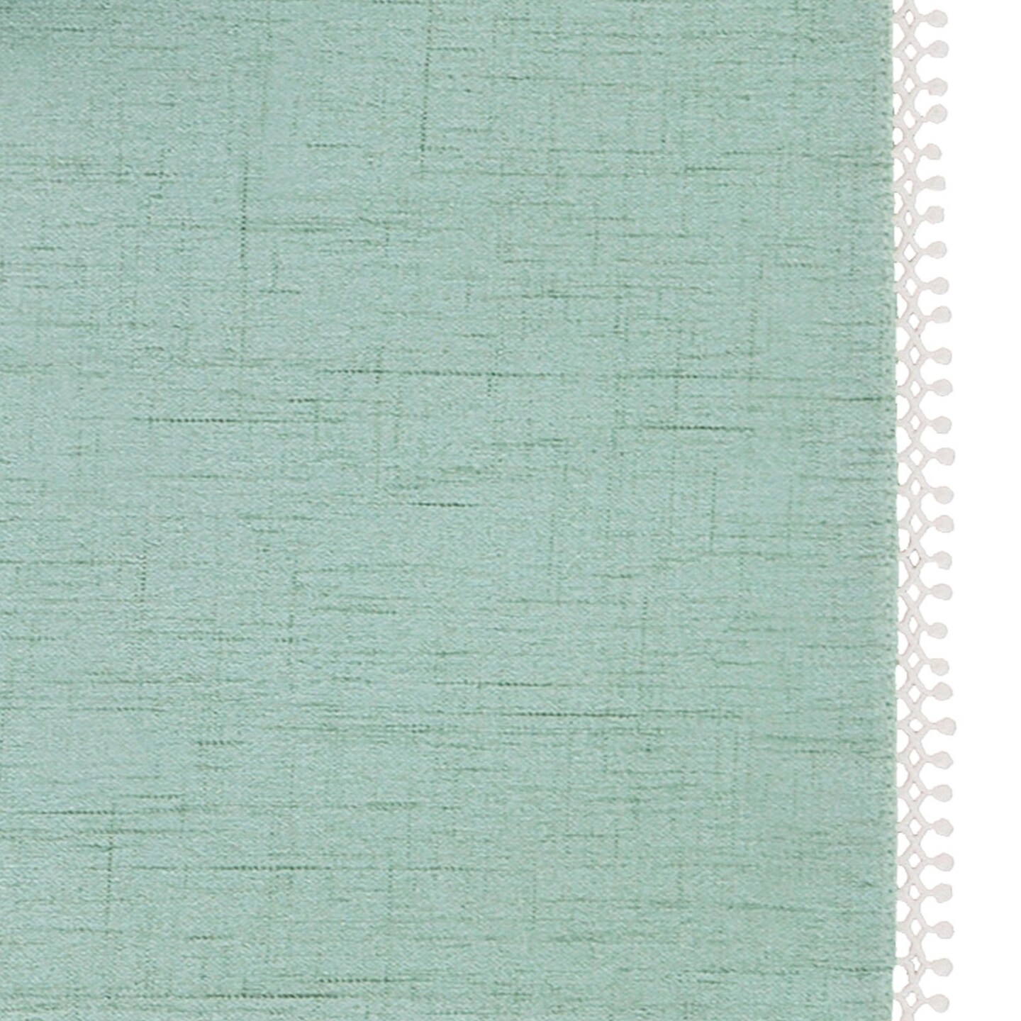 Lenox French Perle Solid Tablecloth, Ice Blue - 70"W x 70"L Round
